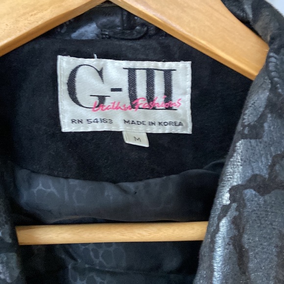 Vintage leather jacket - Picture 2 of 4